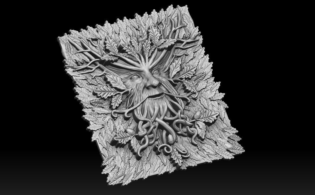 Wood goblin ent 3d print model 3D print model_9