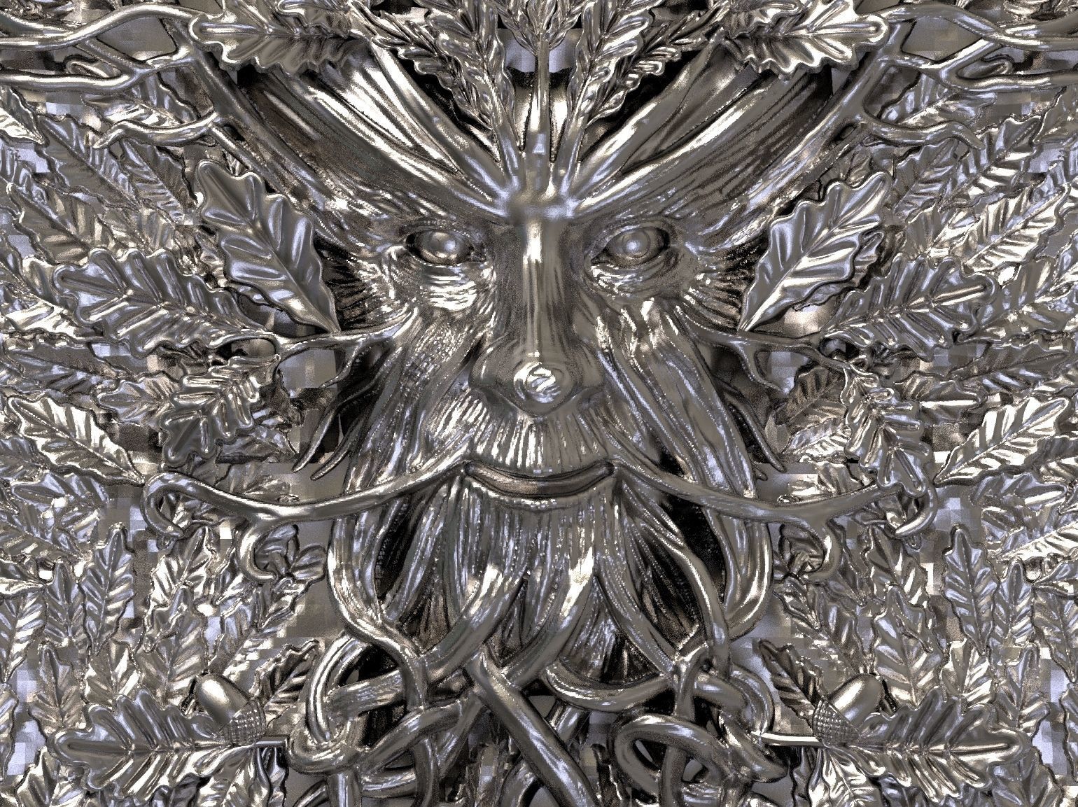 Wood goblin ent 3d print model 3D print model_41