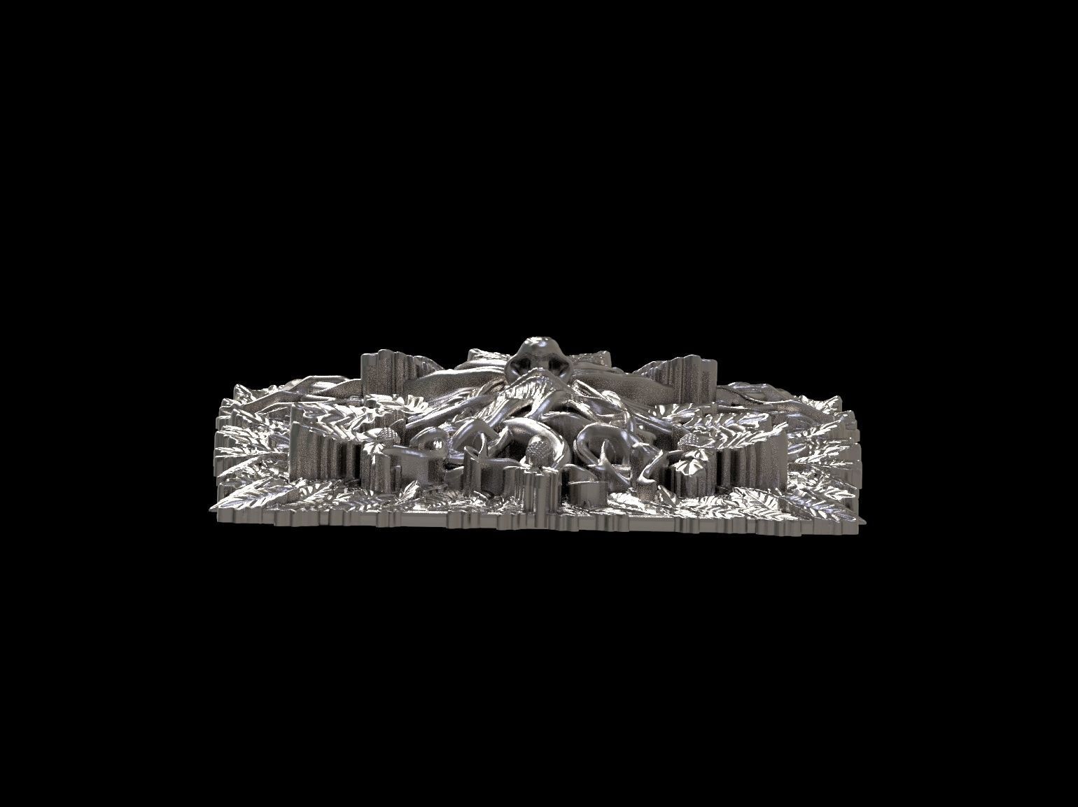 Wood goblin ent 3d print model 3D print model_36