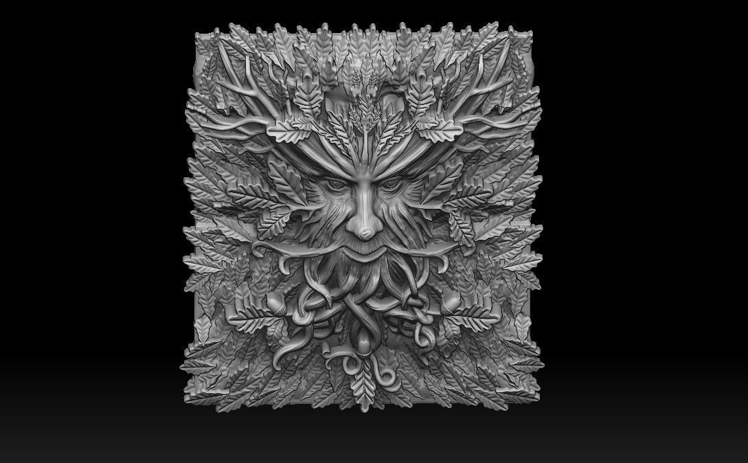Wood goblin ent 3d print model 3D print model_12