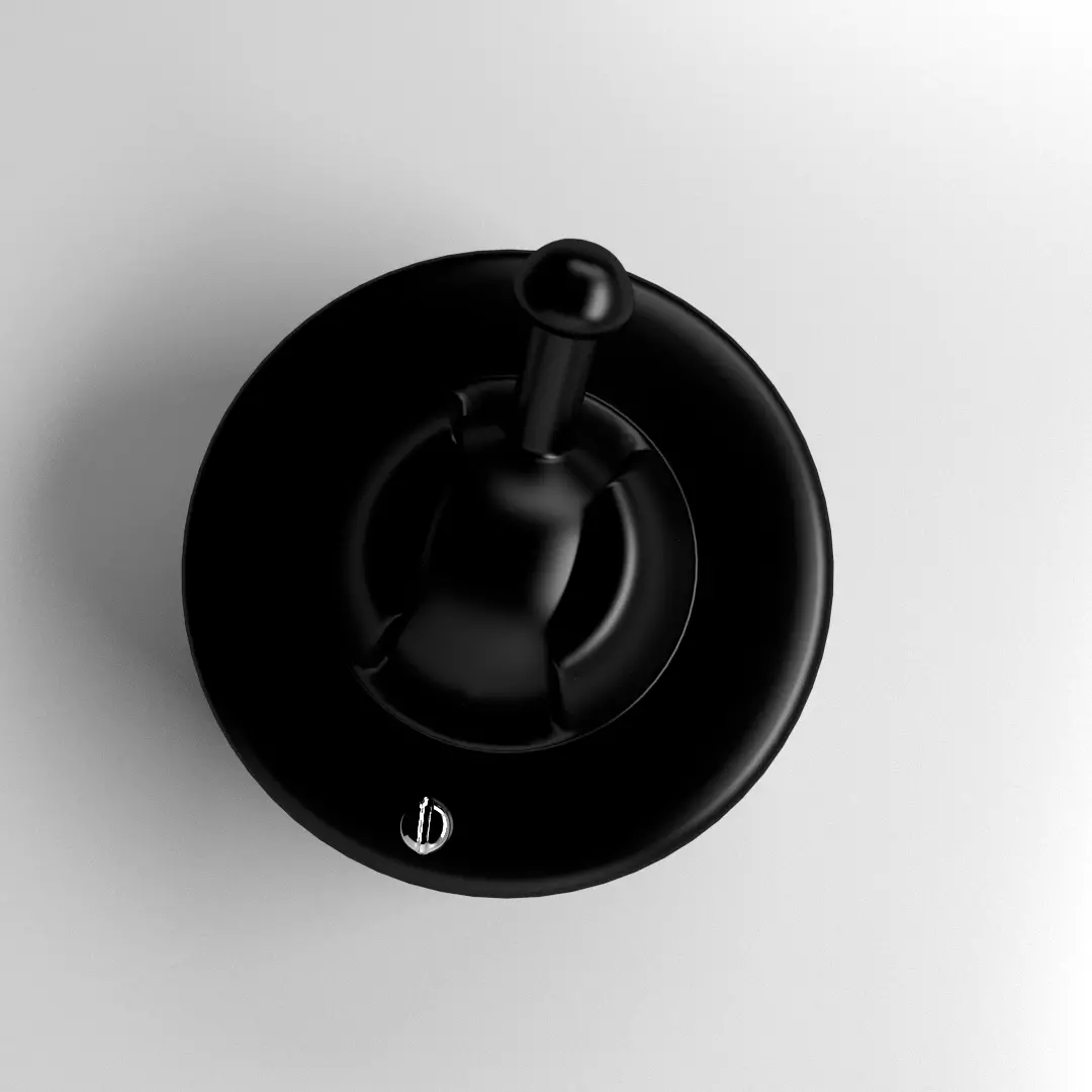 Old Light Switch 3D model_0