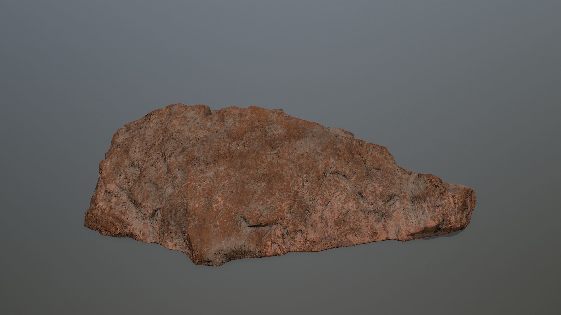 desert rock 2 Low-poly 3D model_20