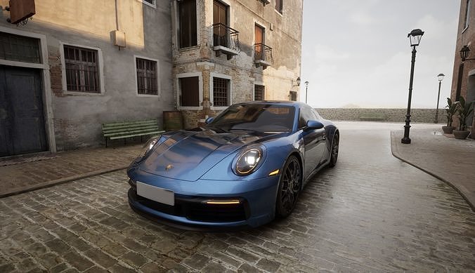 Porsche 911 Carrera S 2019 3D model