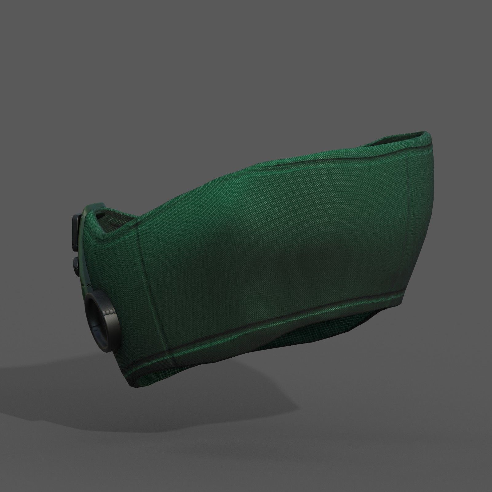 Gas mask scifi military combat 3d  Low-poly 3D model_8