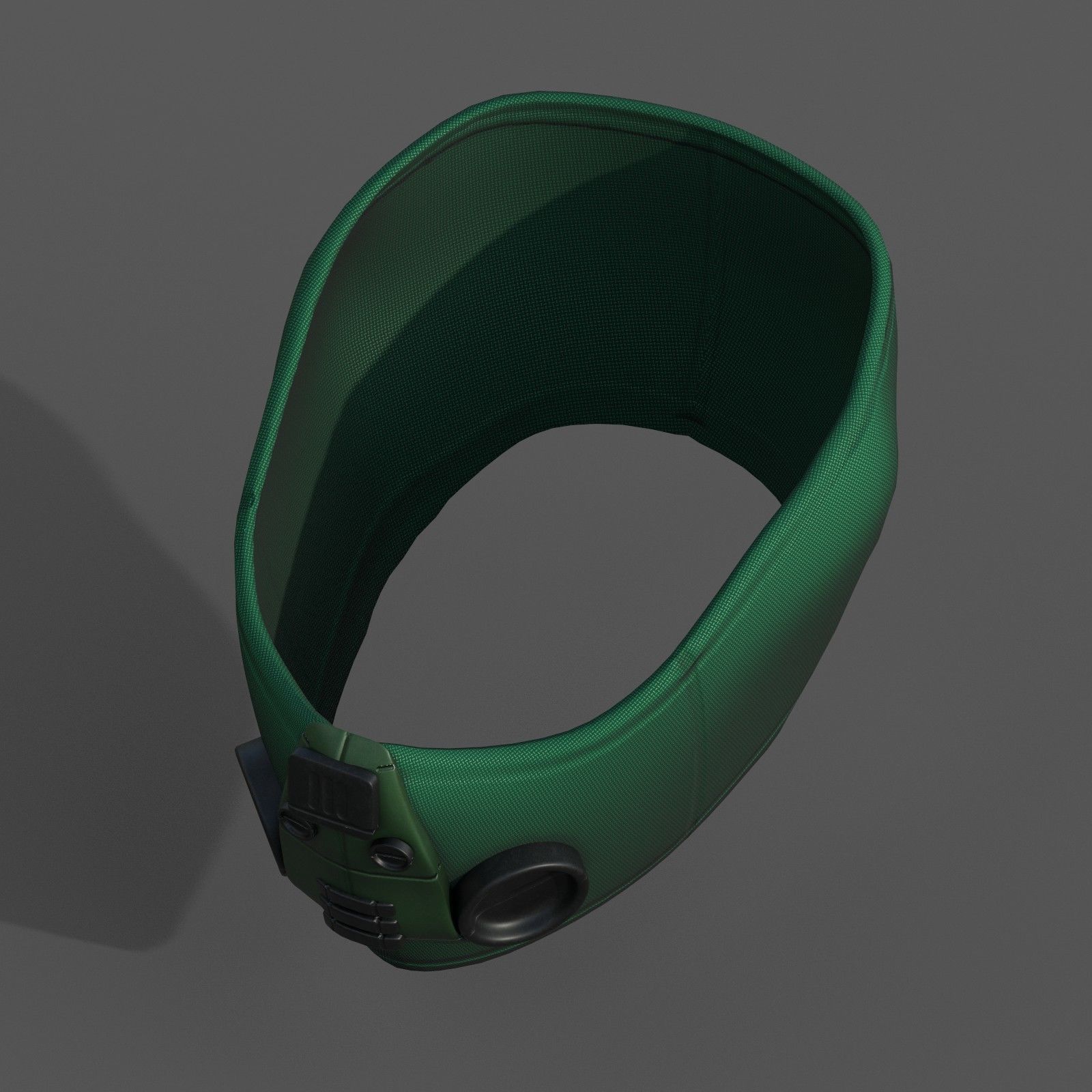 Gas mask scifi military combat 3d  Low-poly 3D model_3