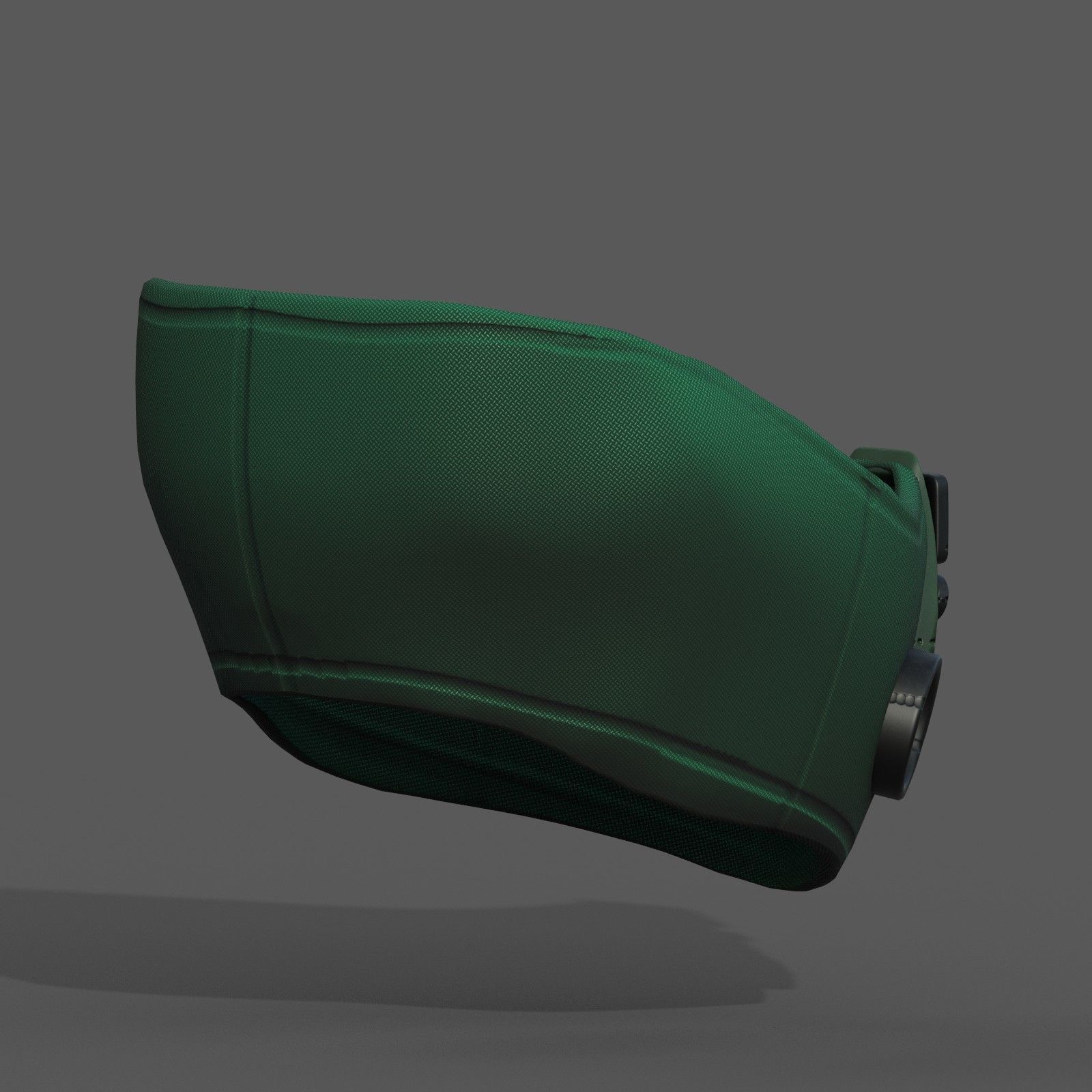 Gas mask scifi military combat 3d  Low-poly 3D model_7