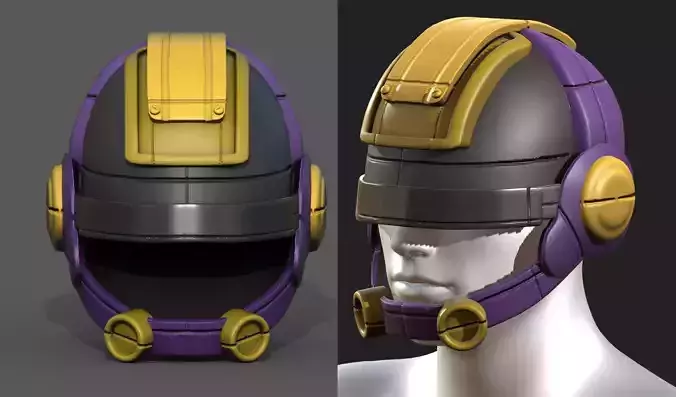 Helmet scifi military futuristic technology 