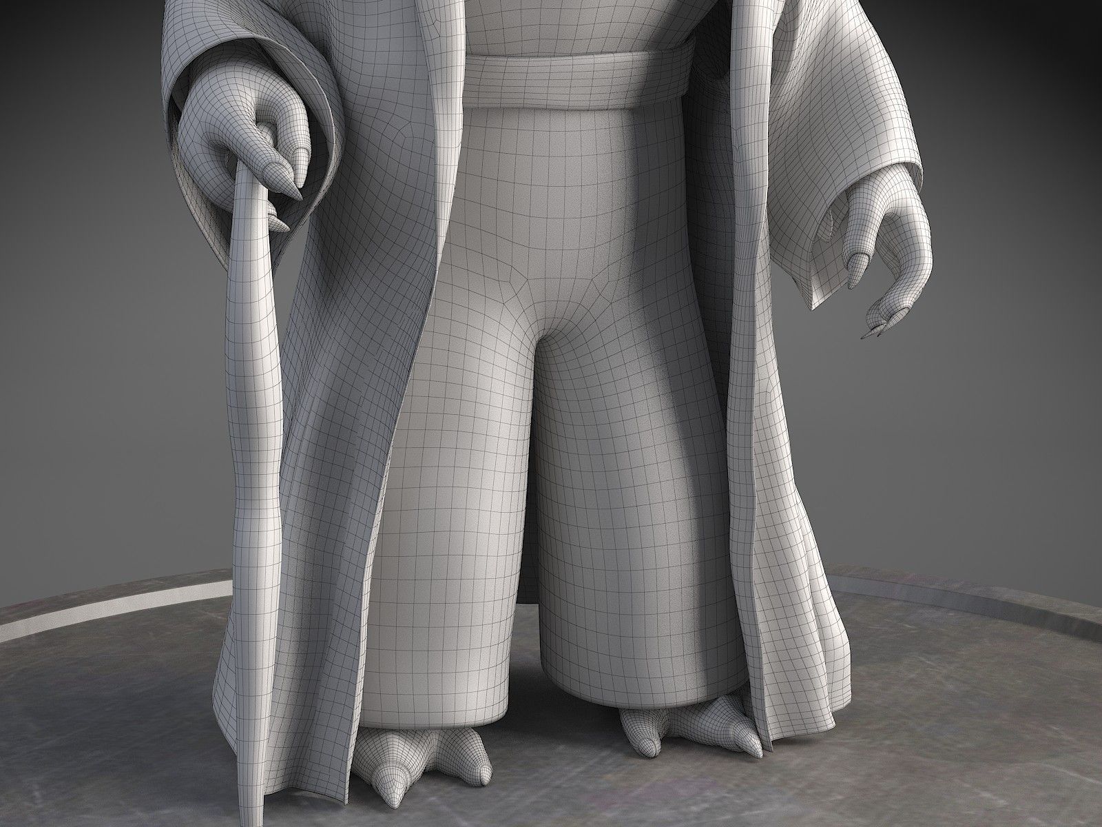 Star Wars Yoda 3D model_18