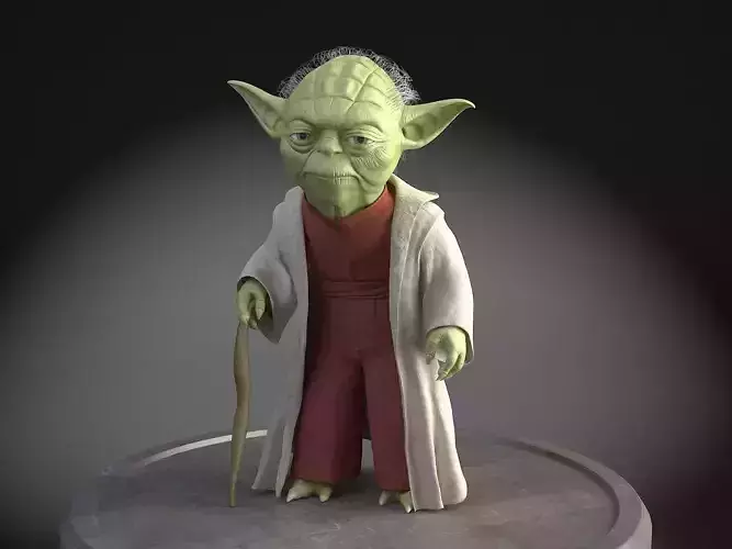 Star Wars Yoda 3D model