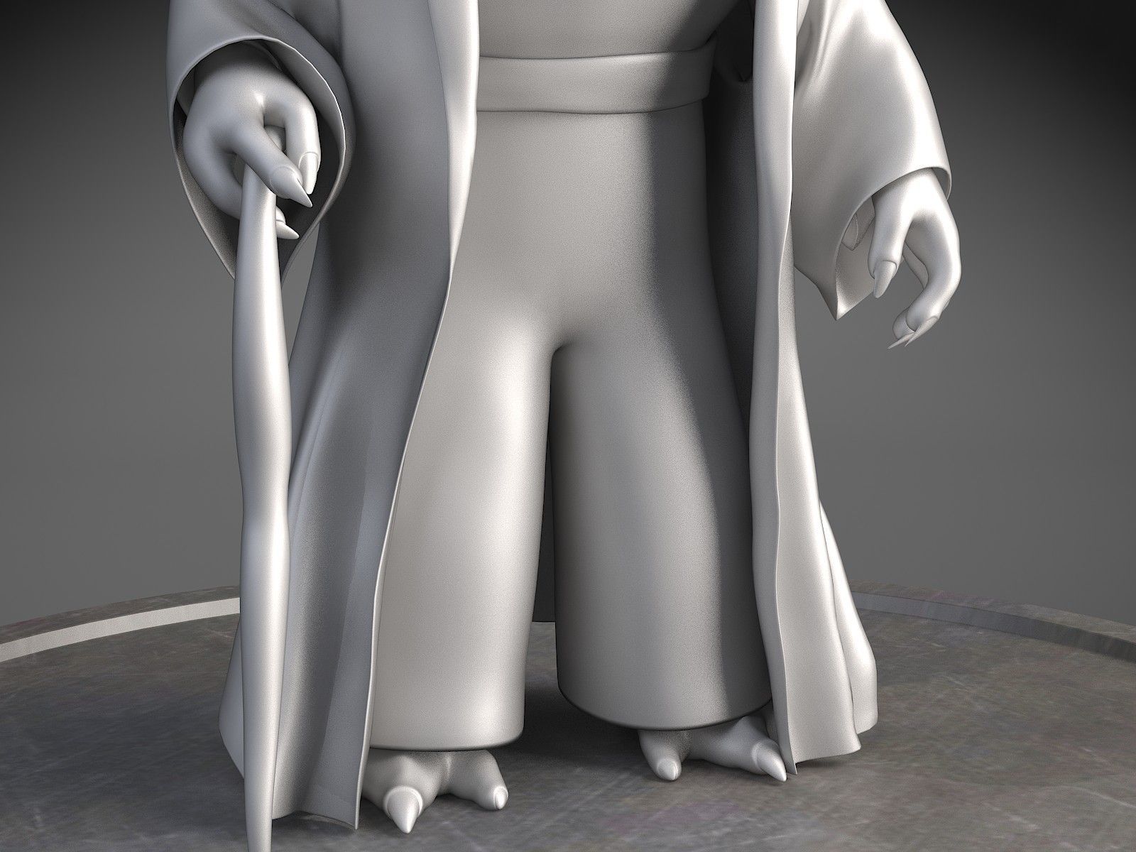 Star Wars Yoda 3D model_14