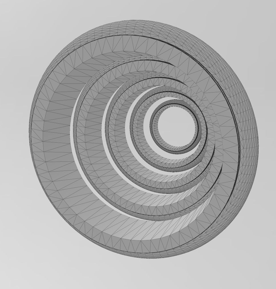 Single Bullnose Column Base 3D print model_11