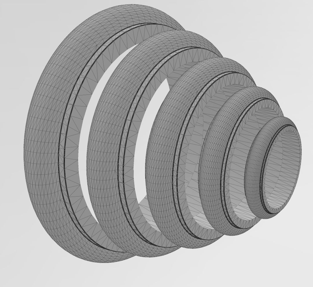 Single Bullnose Column Base 3D print model_9