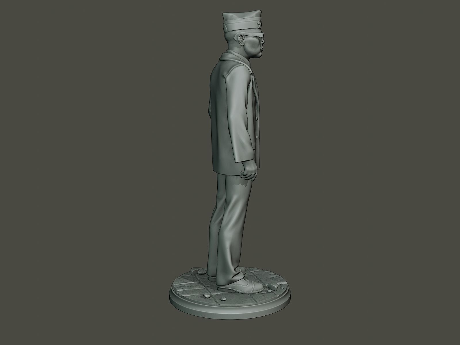 Dancing coffin meme A 003 3D print model_7