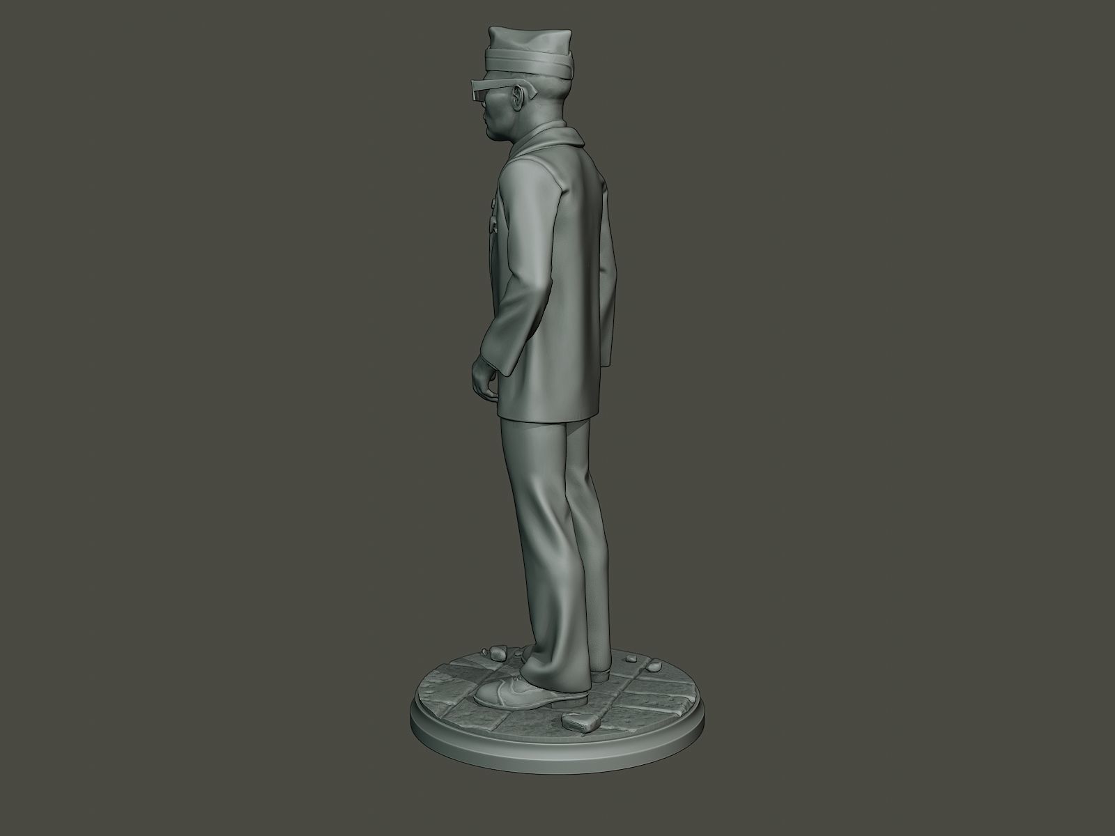 Dancing coffin meme A 003 3D print model_3