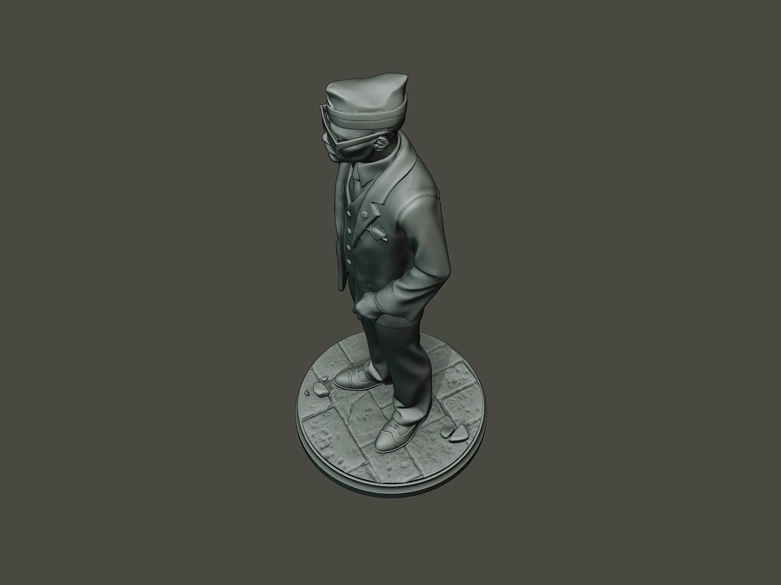 Dancing coffin meme A 003 3D print model_14