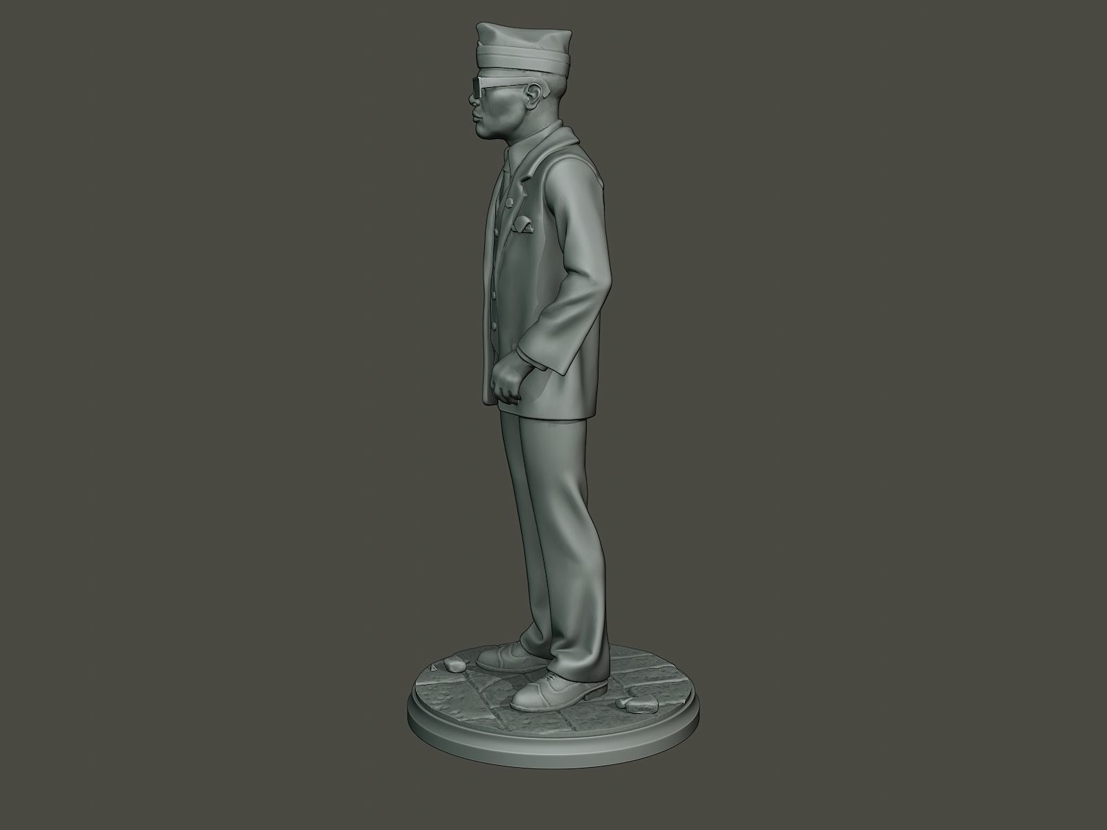 Dancing coffin meme A 003 3D print model_2