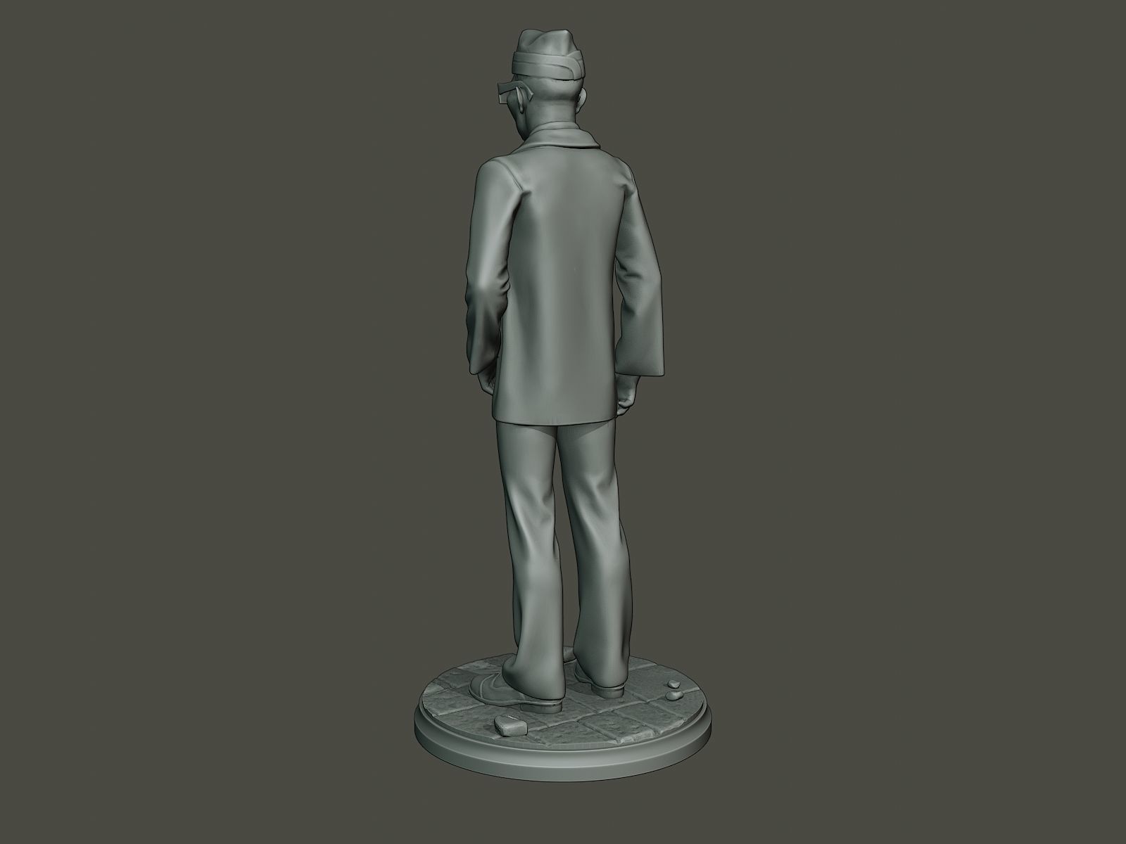 Dancing coffin meme A 003 3D print model_4