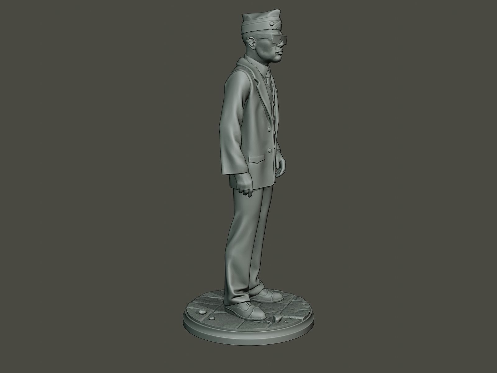 Dancing coffin meme A 003 3D print model_8