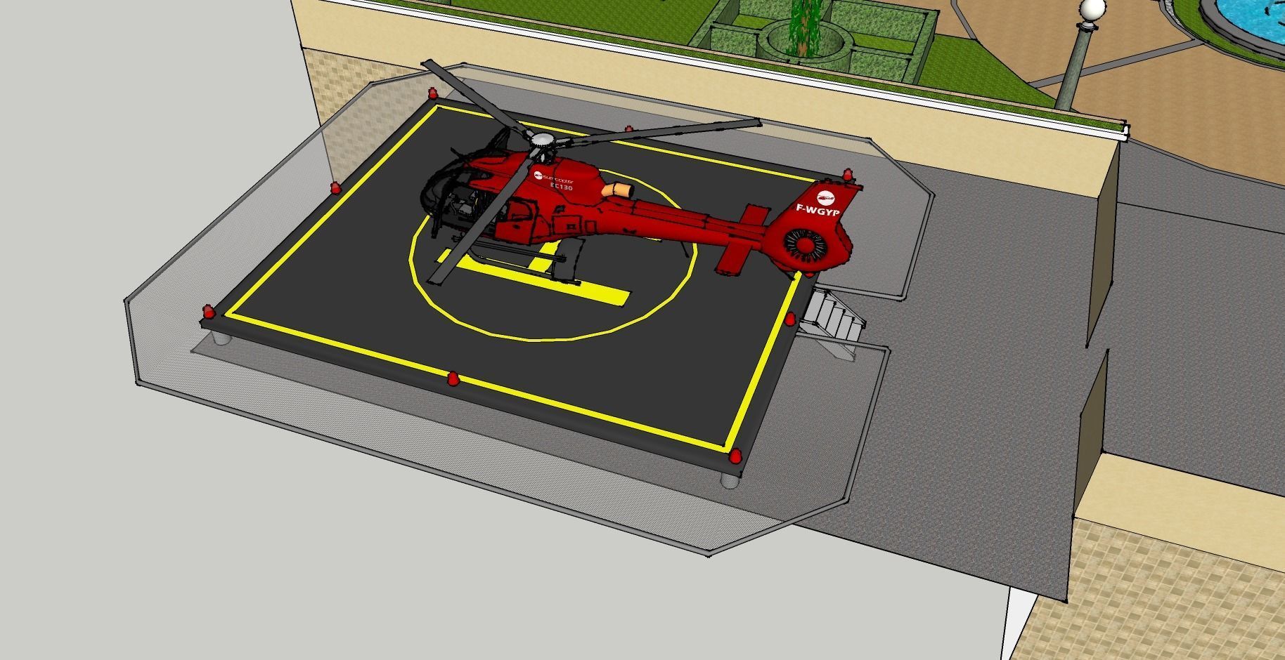 Very Posh Mansion that is situated by the sea 3D model_12