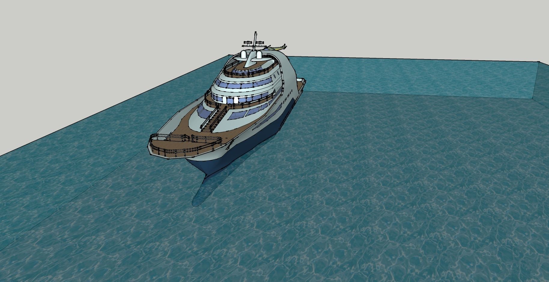 Very Posh Mansion that is situated by the sea 3D model_6