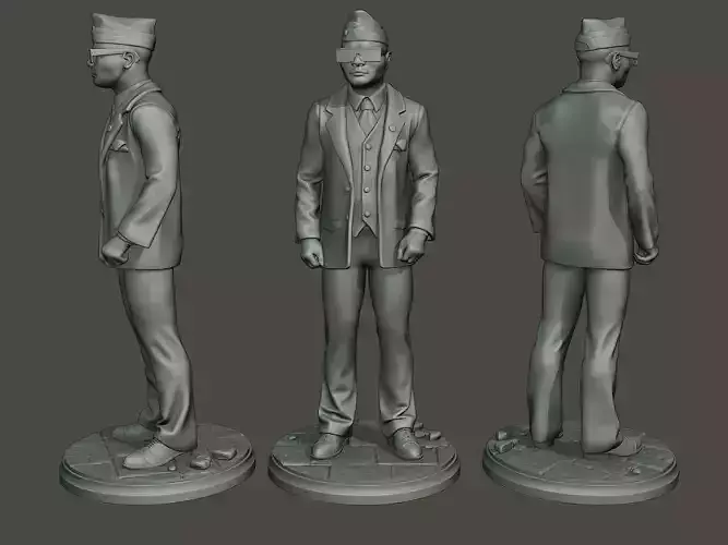 Dancing coffin meme A 004 3D print model