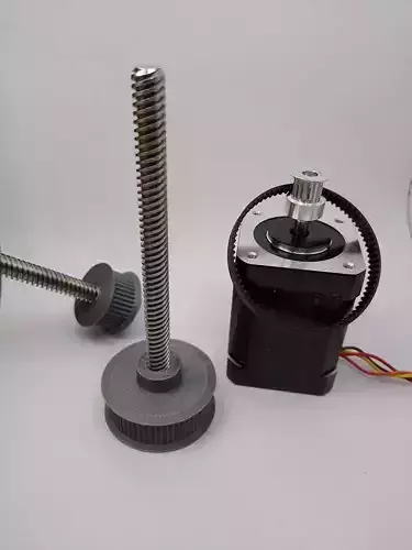 GT2 Pulley 60 tooth 8mm diameter