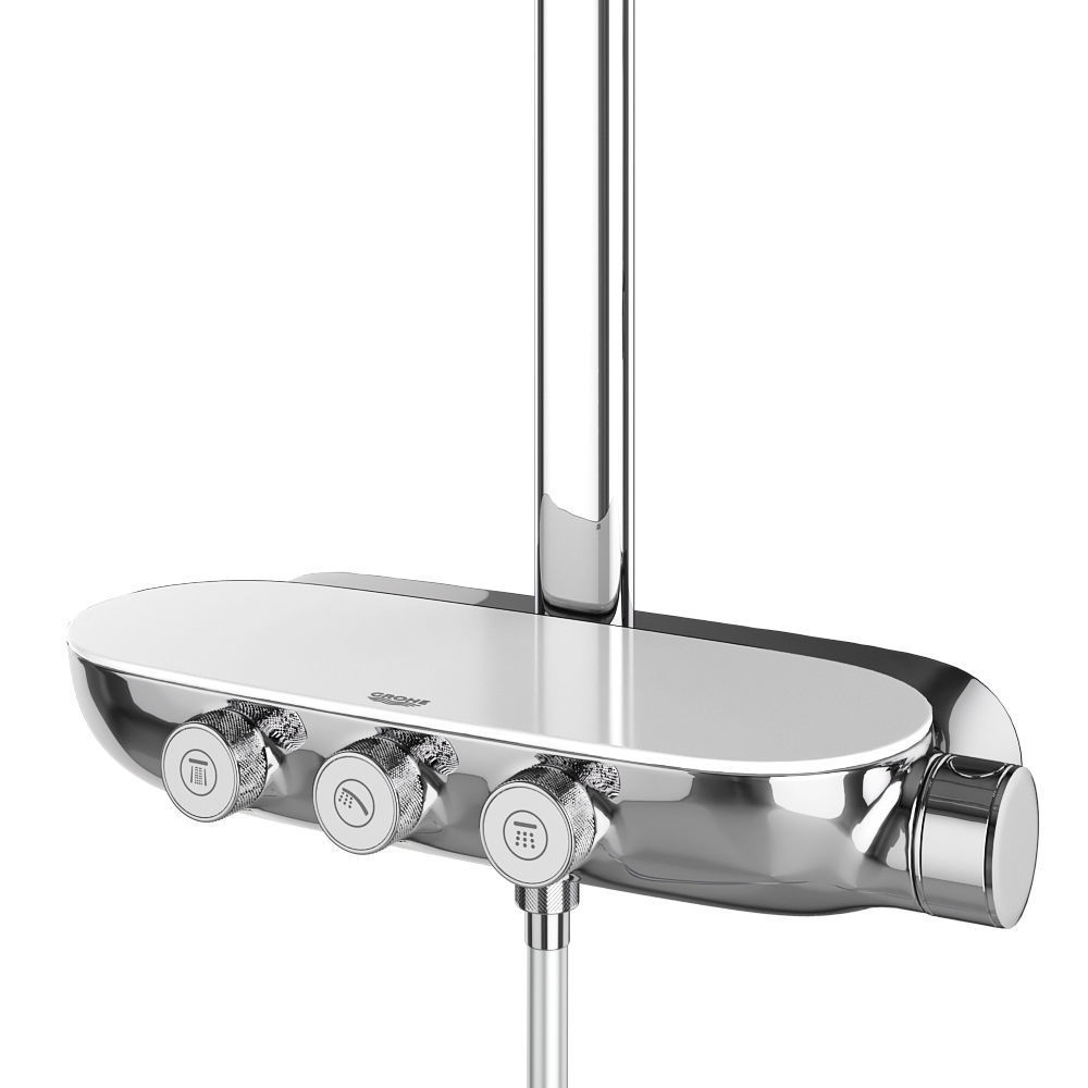 Shower systems GROHE set 97 3D model_9