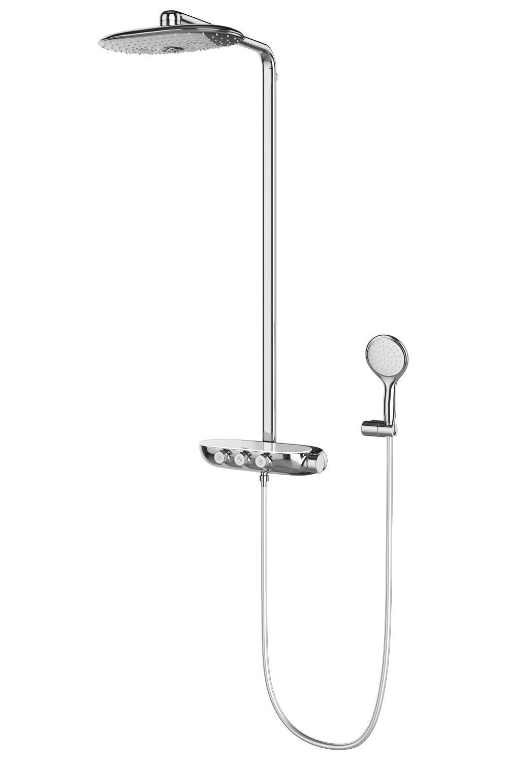 Shower systems GROHE set 97 3D model_8