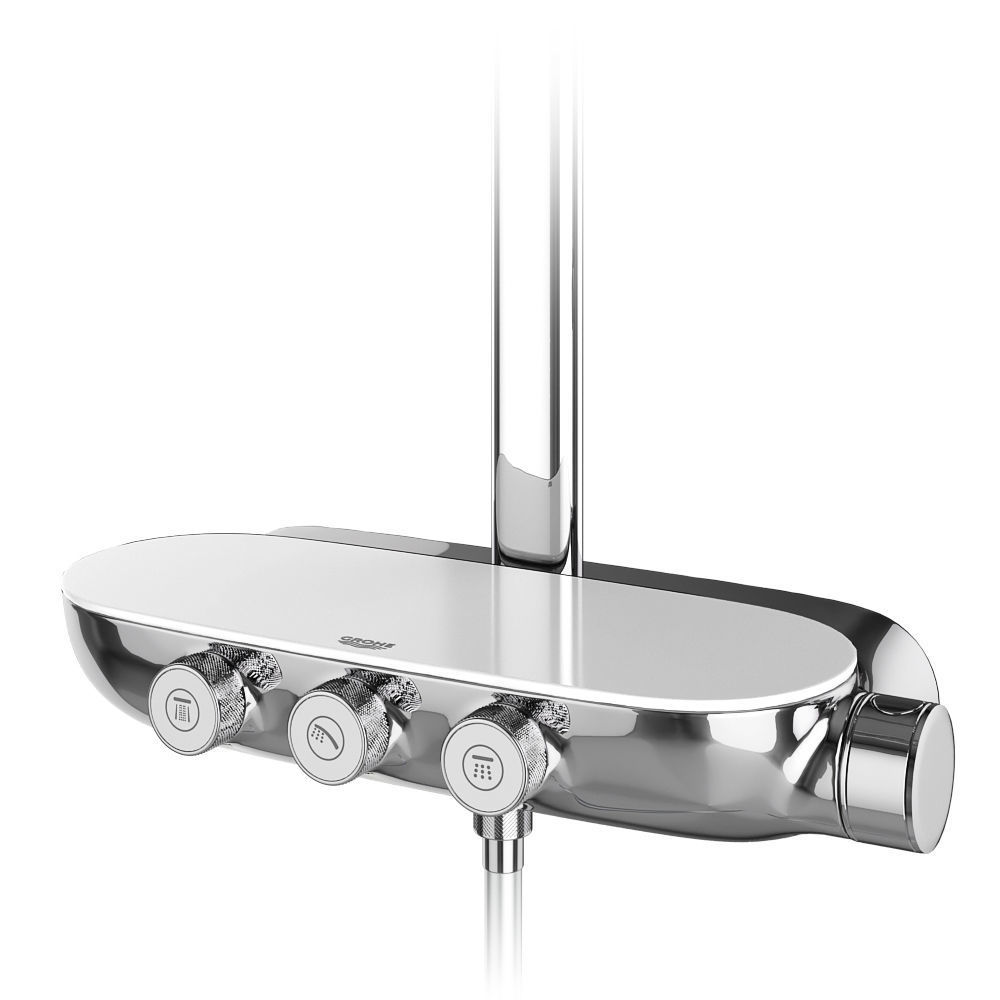 Shower systems GROHE set 97 3D model_4