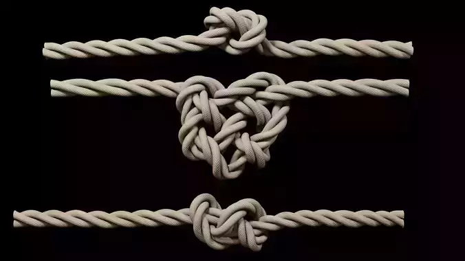 rope with knots
