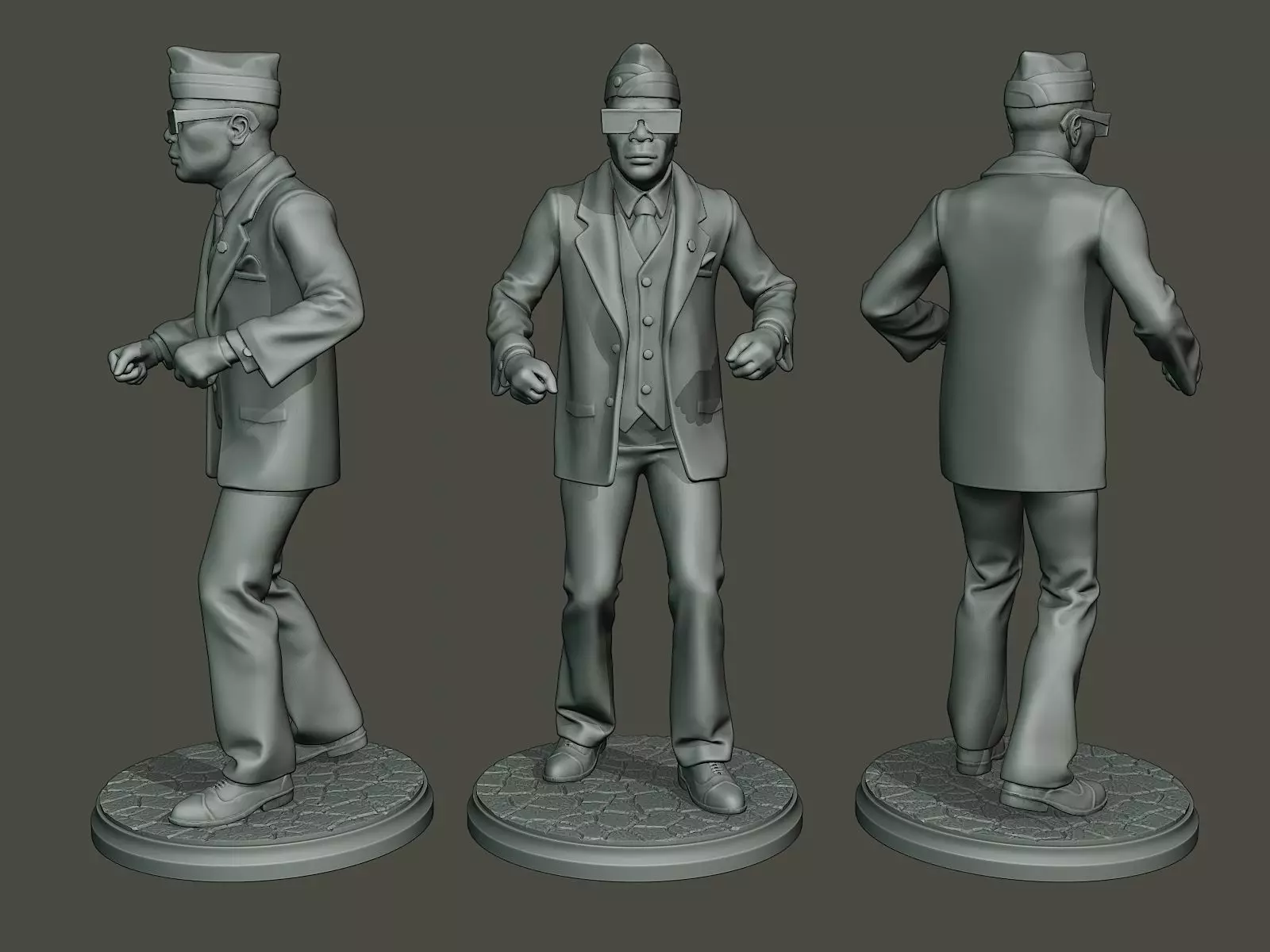 Dancing coffin meme A 005 3D print model_0