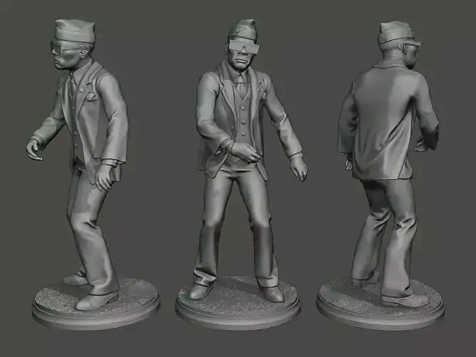 Dancing coffin meme A 007 3D print model