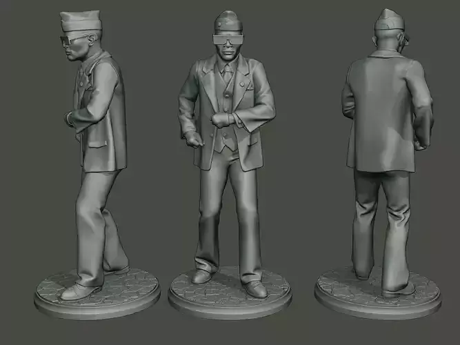 Dancing coffin meme A 009 3D print model