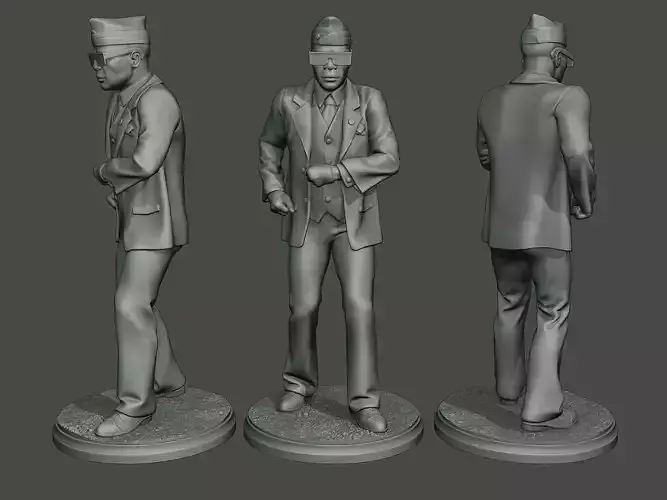 Dancing coffin meme A 010 3D print model