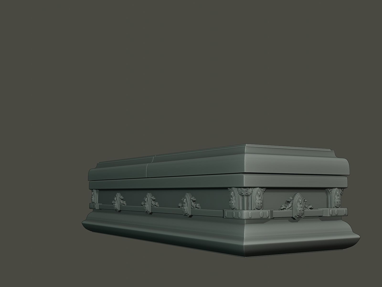 Coffin Model Free 3D print model_12