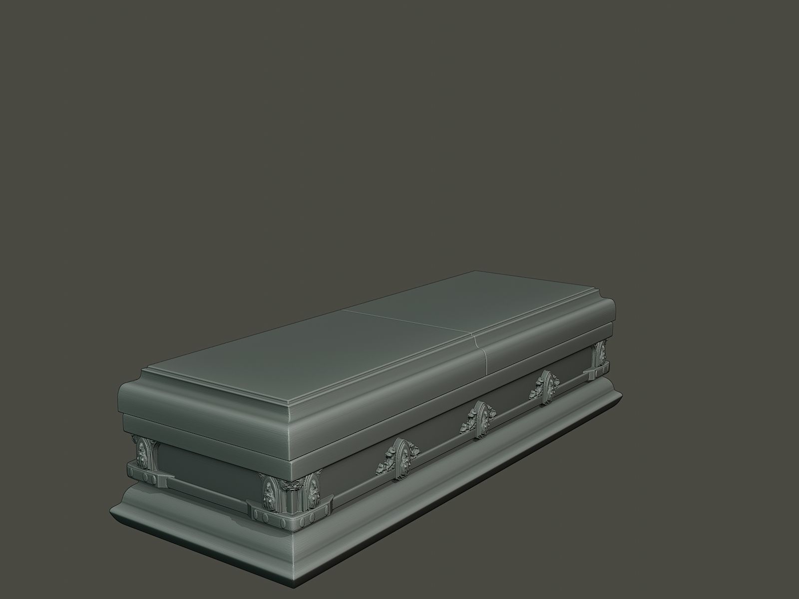 Coffin Model Free 3D print model_5