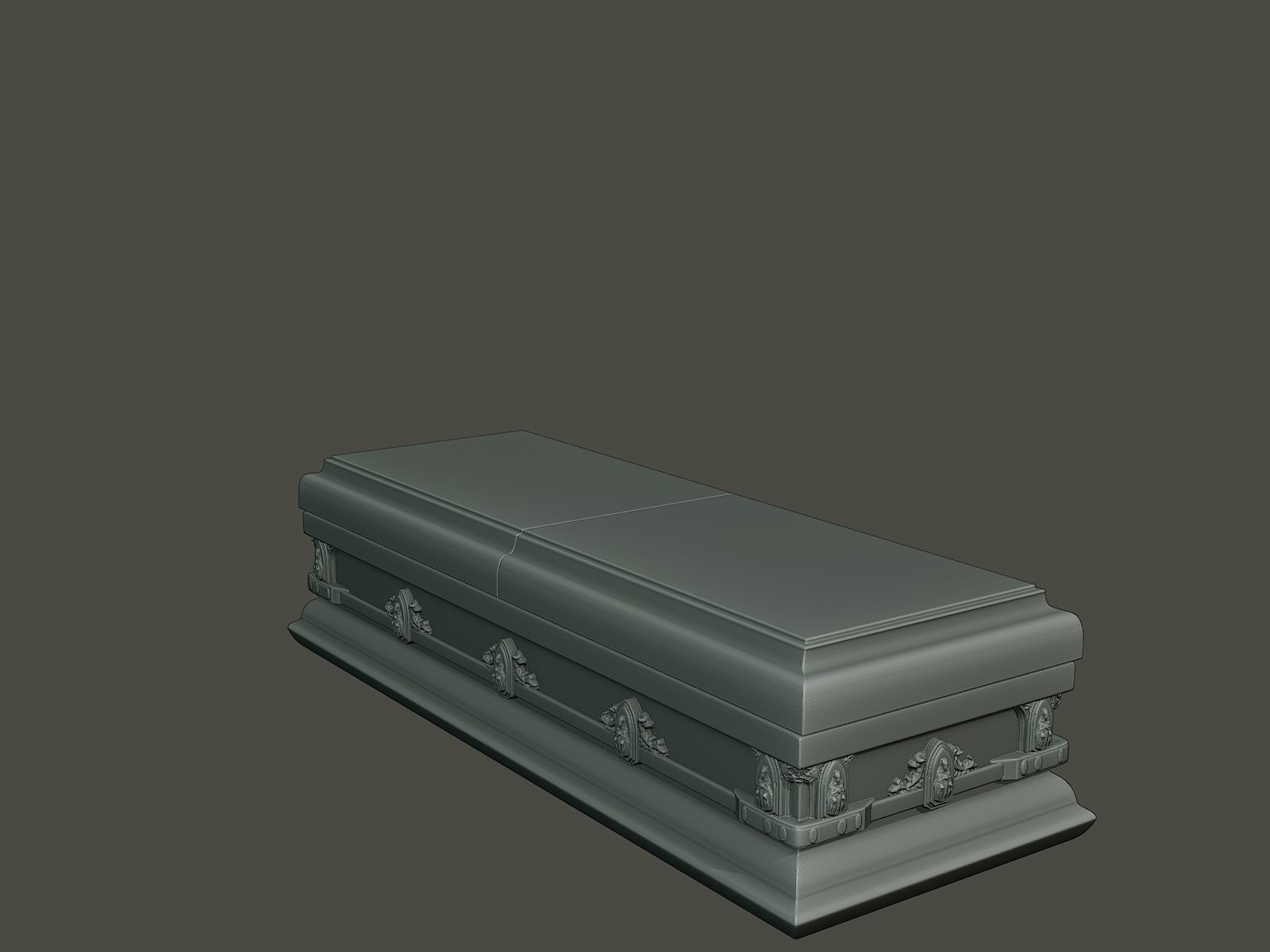 Coffin Model Free 3D print model_8