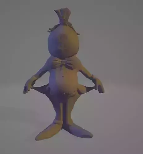 empty pocket dollar man