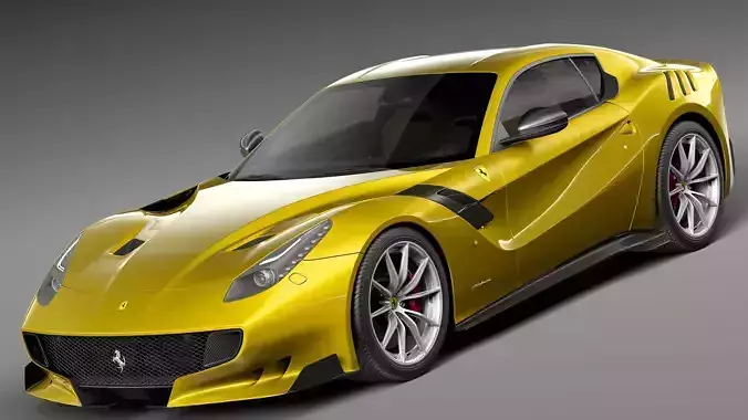 Ferrari F12tdf 2016 3D model
