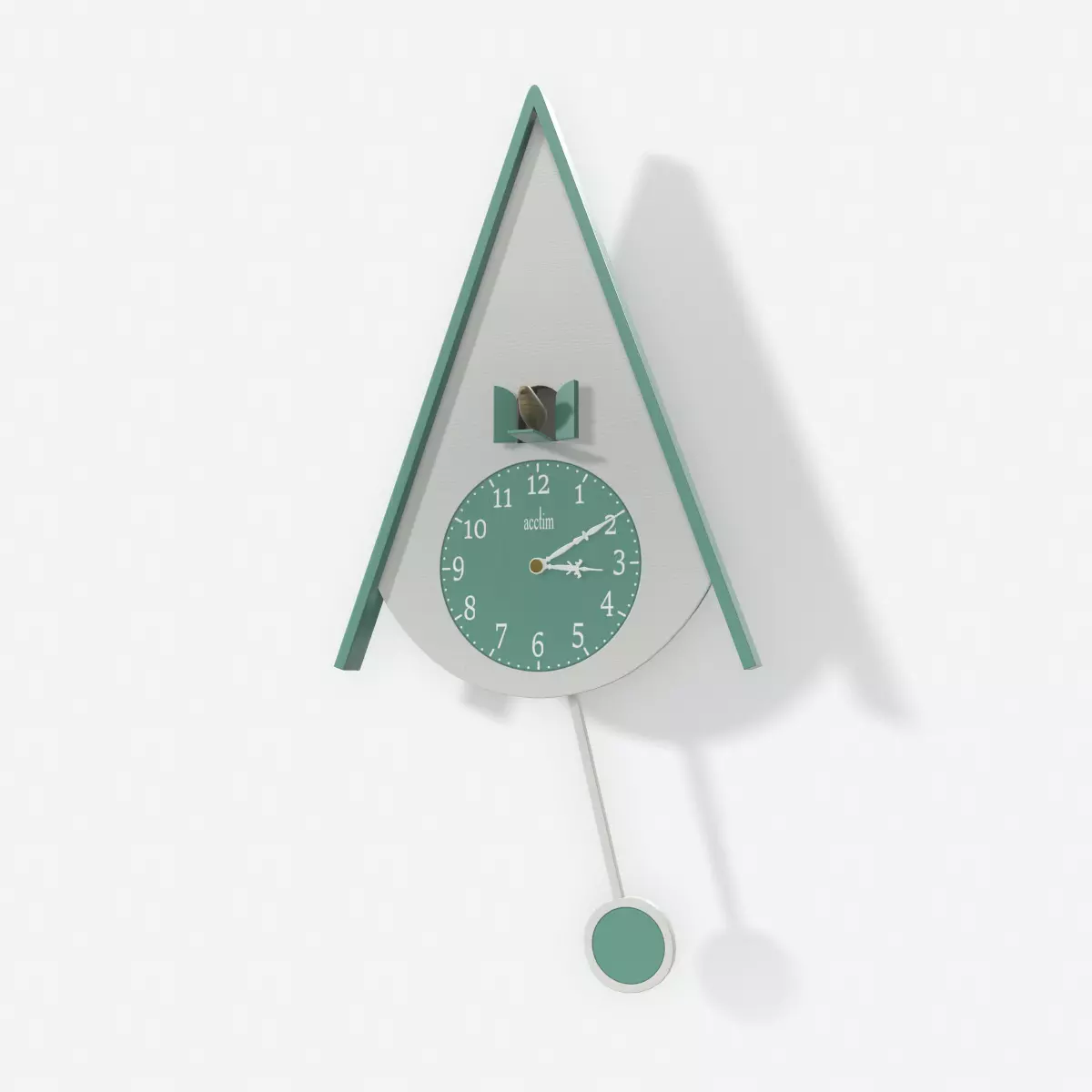 Animated Contemporary Cuckoo Clock  3D model_0
