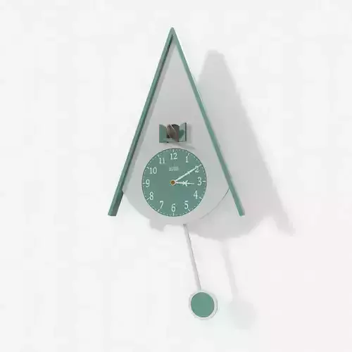 Animated Contemporary Cuckoo Clock  3D model