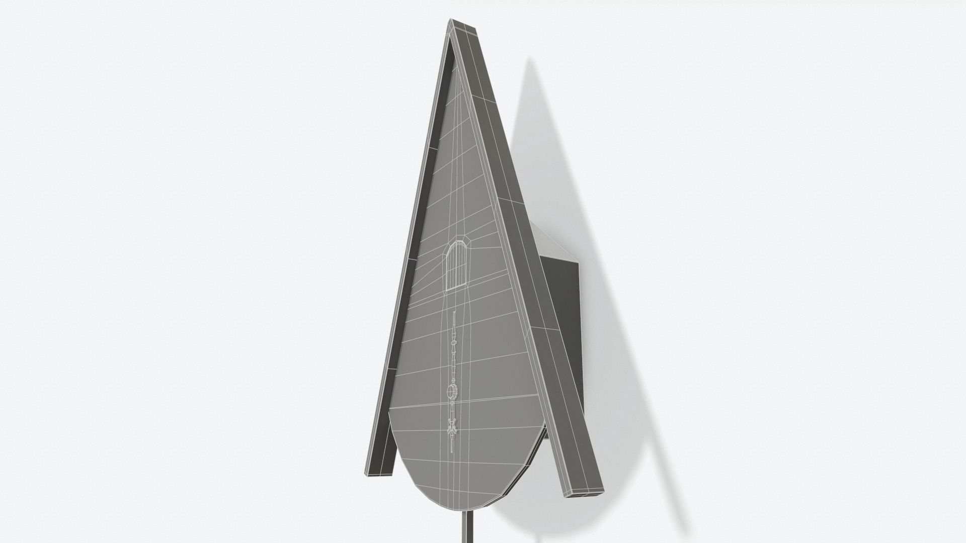 Animated Contemporary Cuckoo Clock  3D model_13