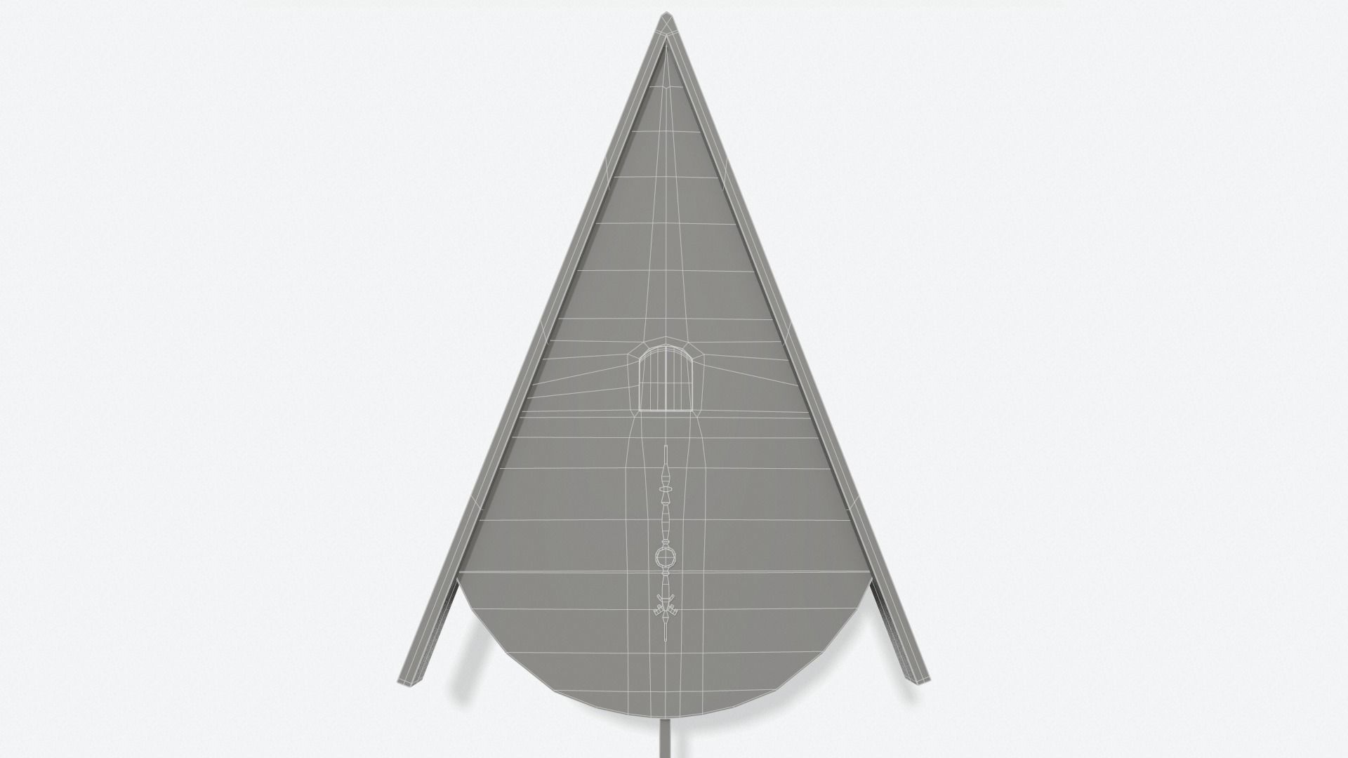 Animated Contemporary Cuckoo Clock  3D model_10