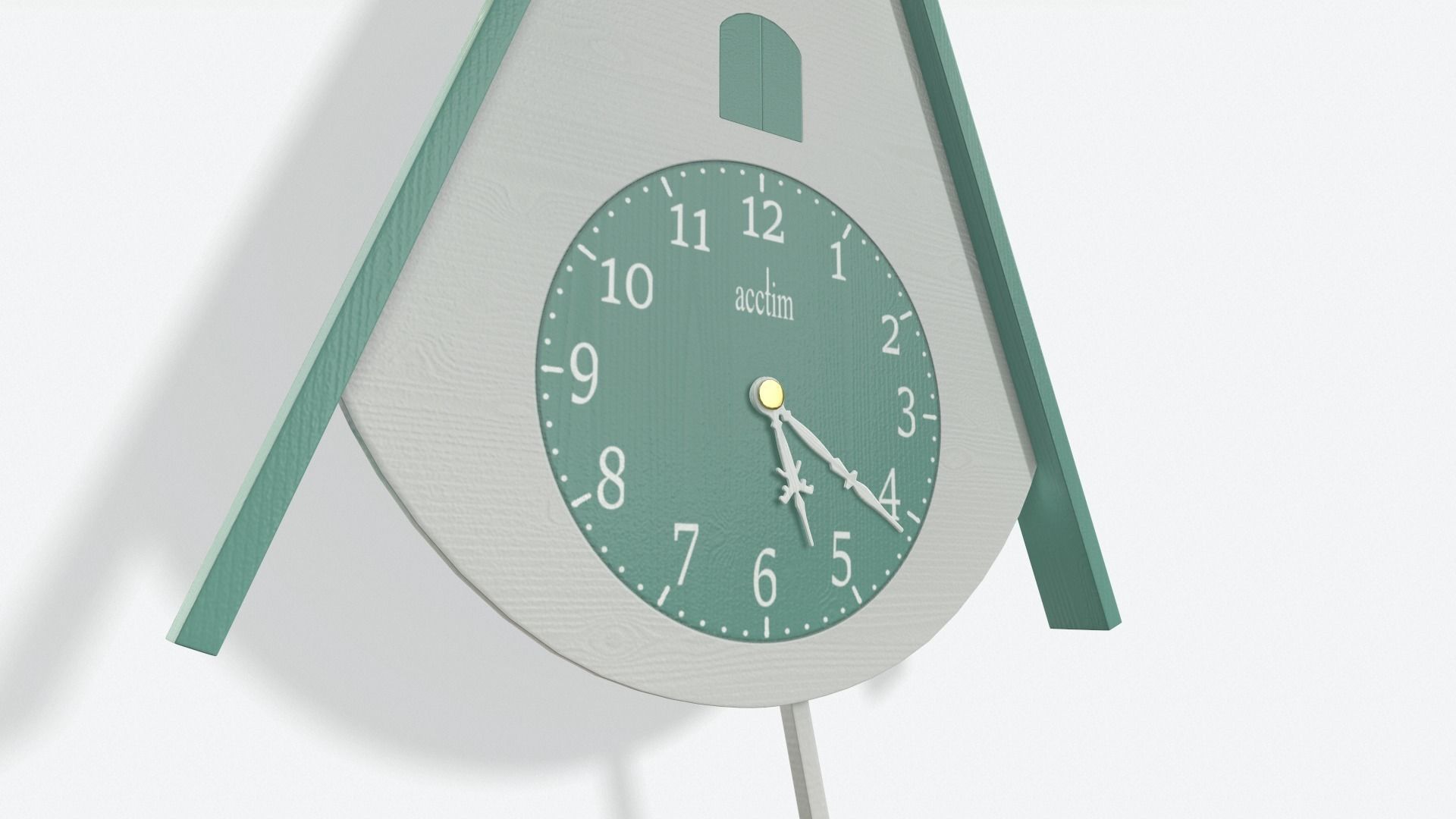 Animated Contemporary Cuckoo Clock  3D model_5