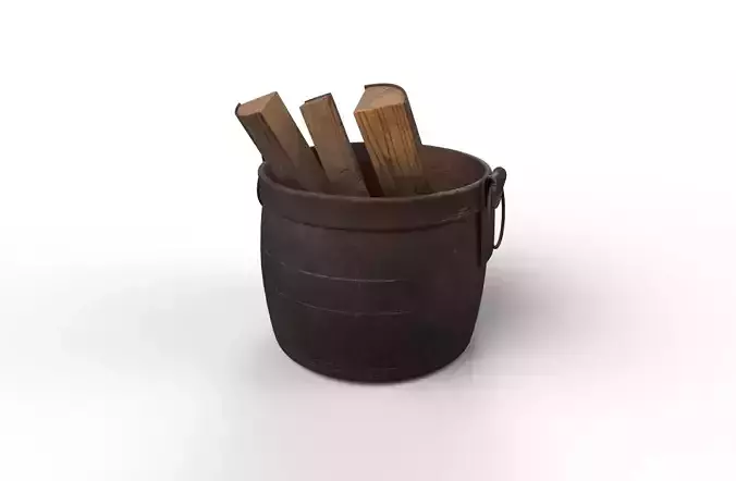 Old Firewood Bucket