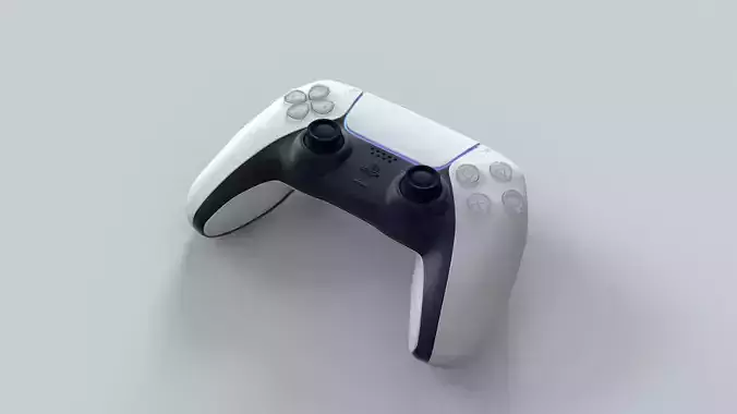 PlayStation 5 DualSense controller 3D model