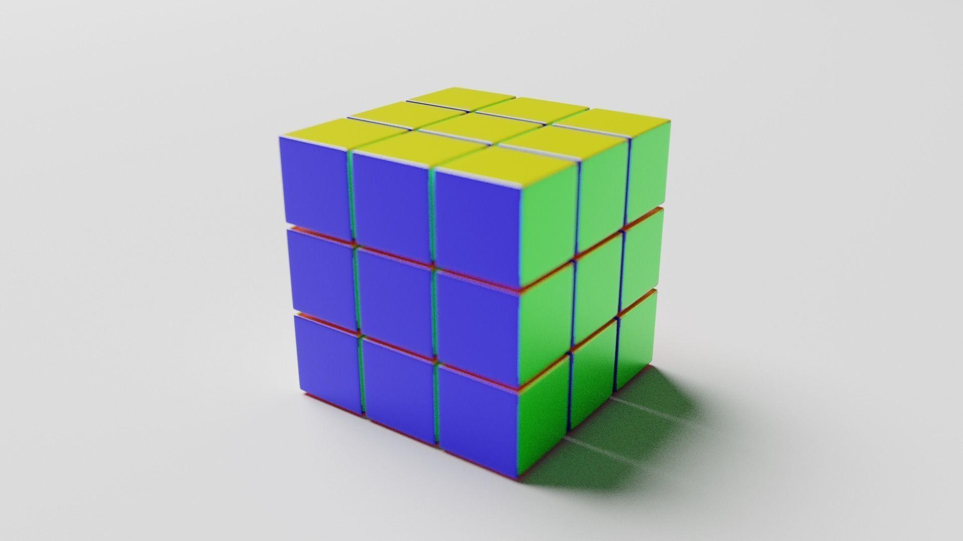 Ruby Cube 3D model_1