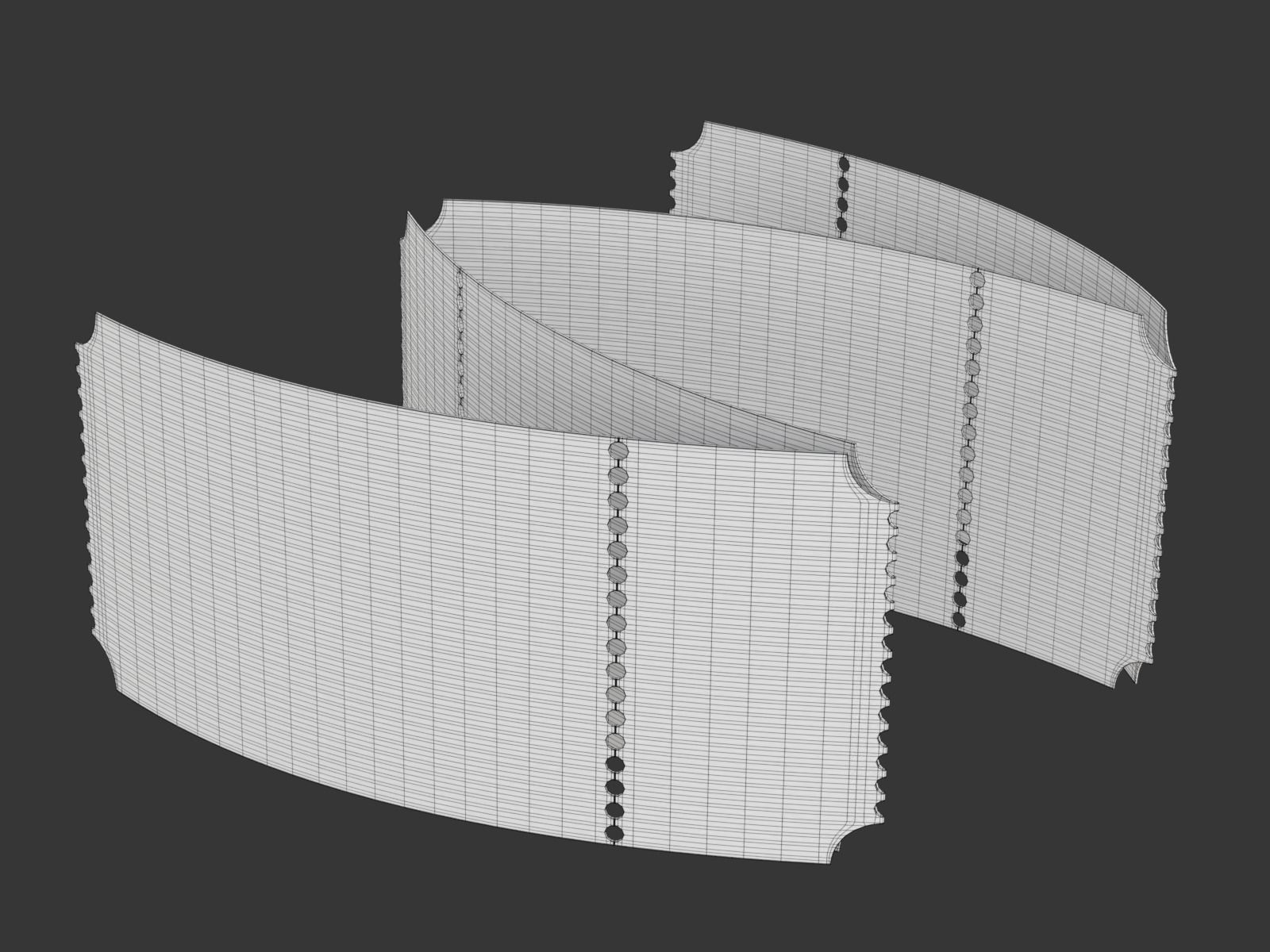 Cinema Ticket-2 3D model_14