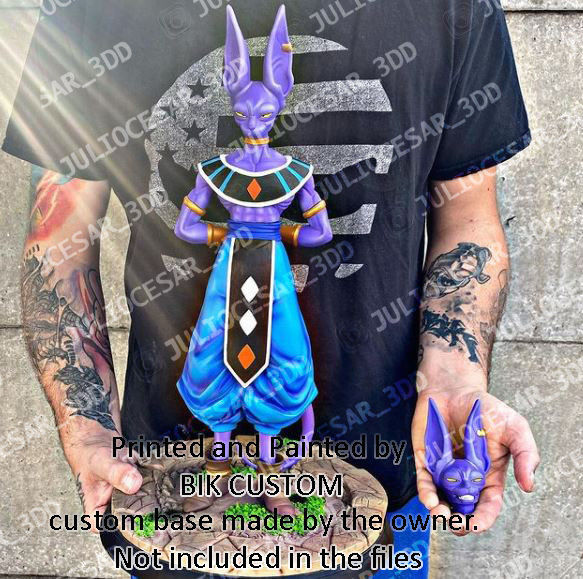 Dragon ball - Beerus sama 3D print model_1