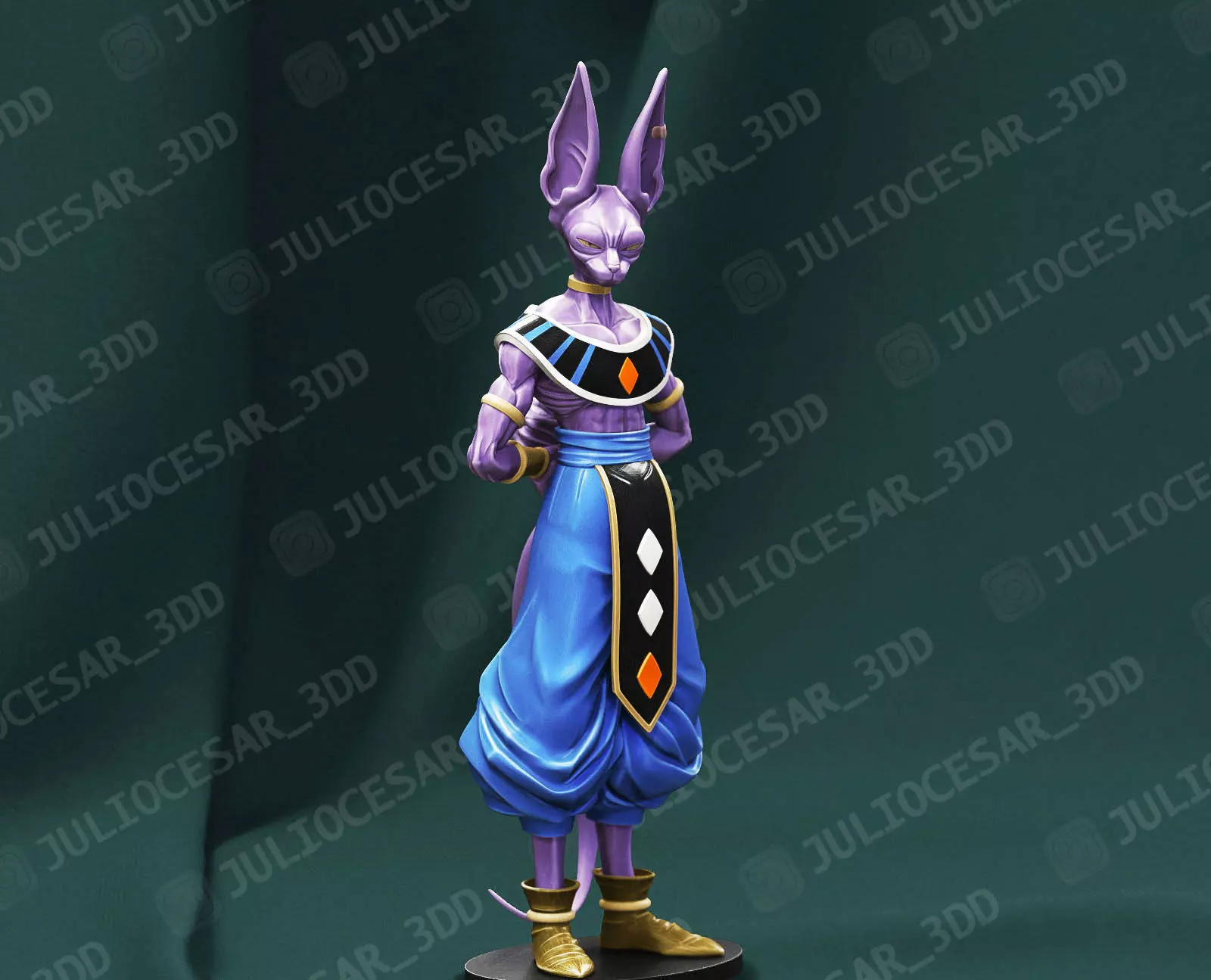 Dragon ball - Beerus sama 3D print model_0